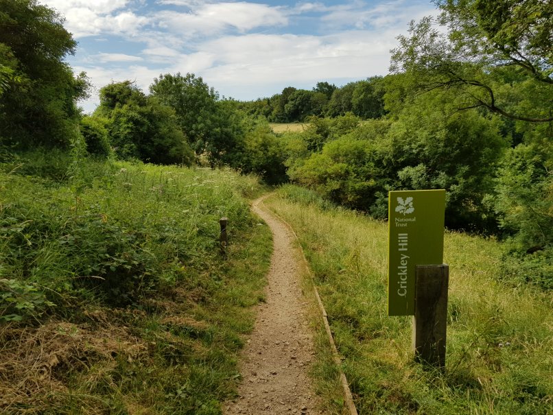 Entering Crickley Hill