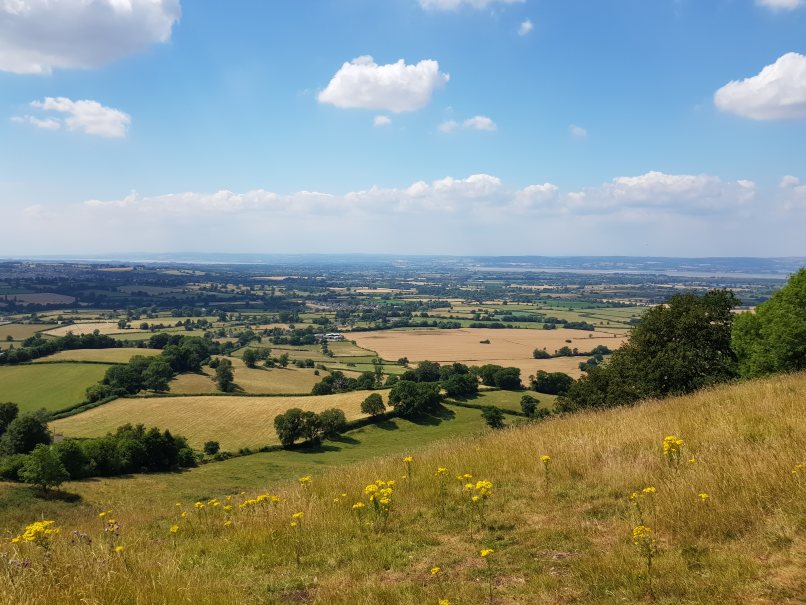 View from Coaley Peak