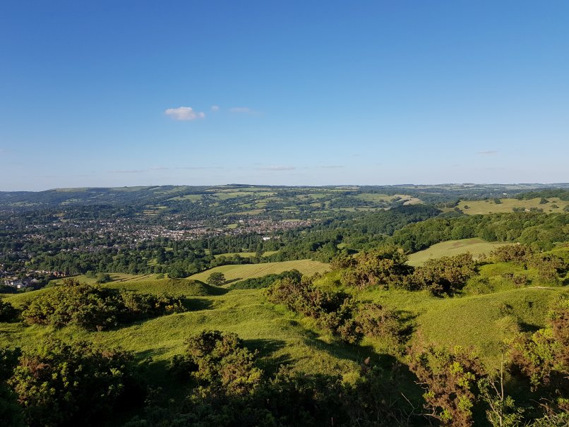 Looking towards Cleeve Hill
    from Charlton Kings Common